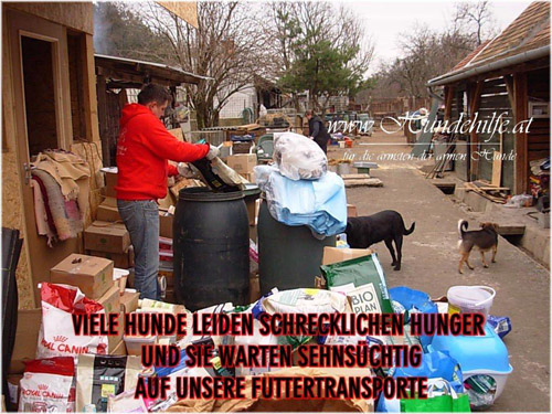 Futterlieferung